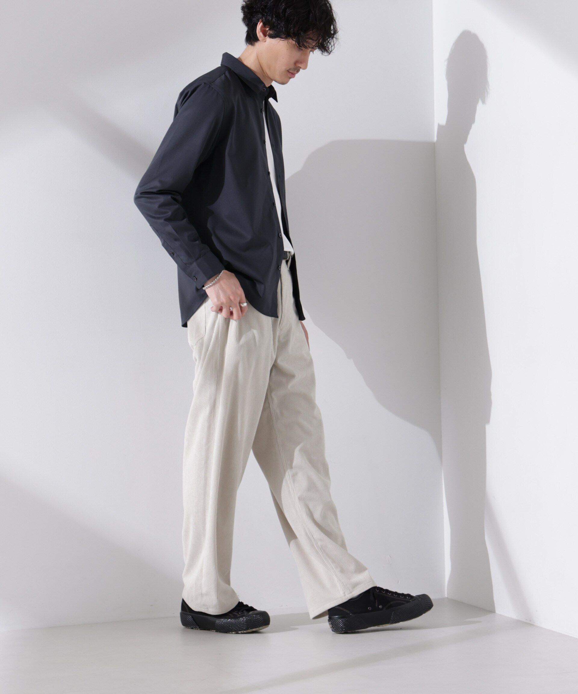 nano･universe「スタンダードレギュラーカラーシャツ/長袖」|シャツ・ブラウス|