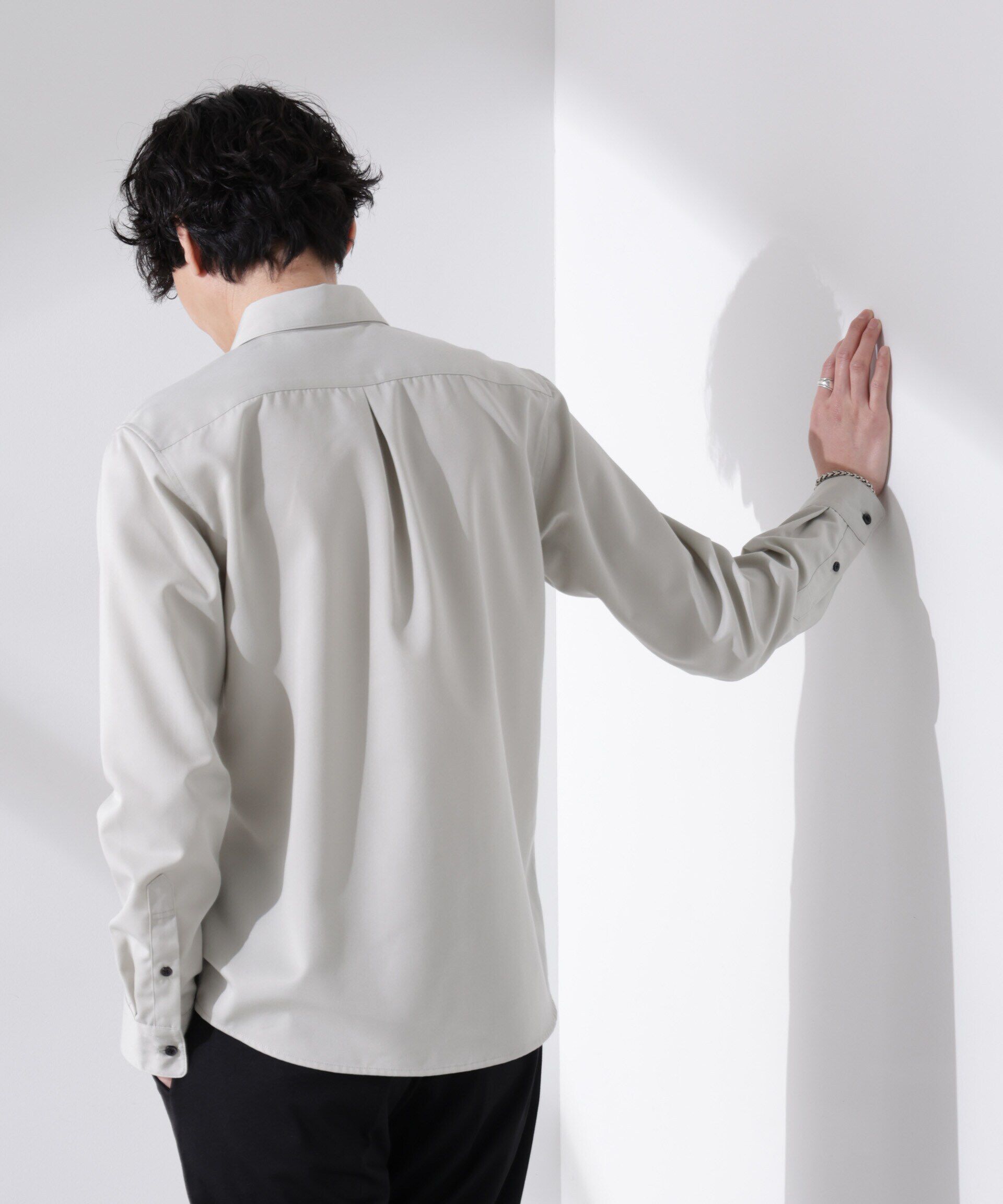 nano･universe「スタンダードレギュラーカラーシャツ/長袖」|シャツ・ブラウス|