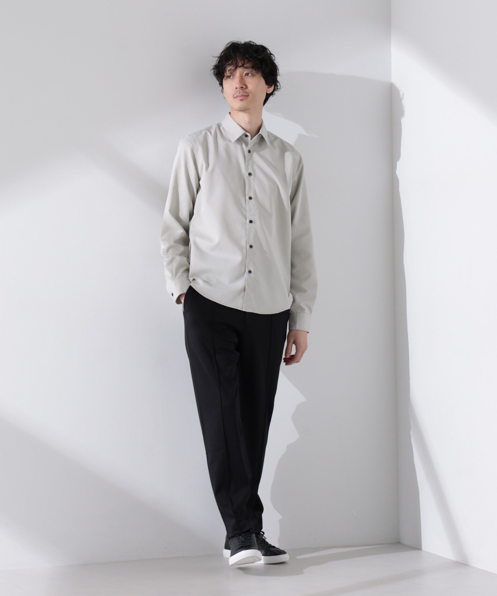 nano･universe「スタンダードレギュラーカラーシャツ/長袖」|シャツ・ブラウス|