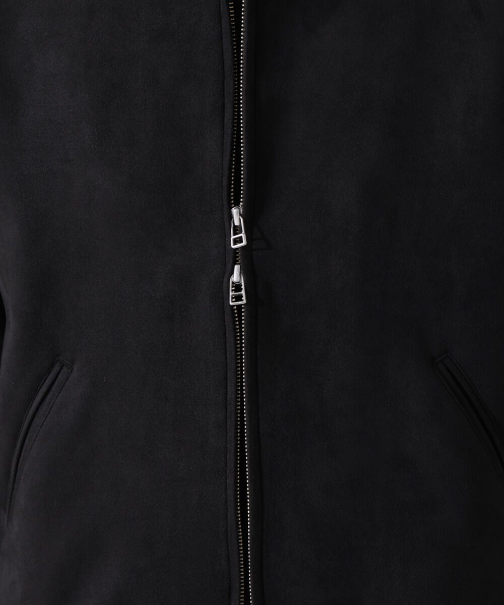 nano･universe「フェイクスエードMA-1」|ブルゾン・スタジャン|