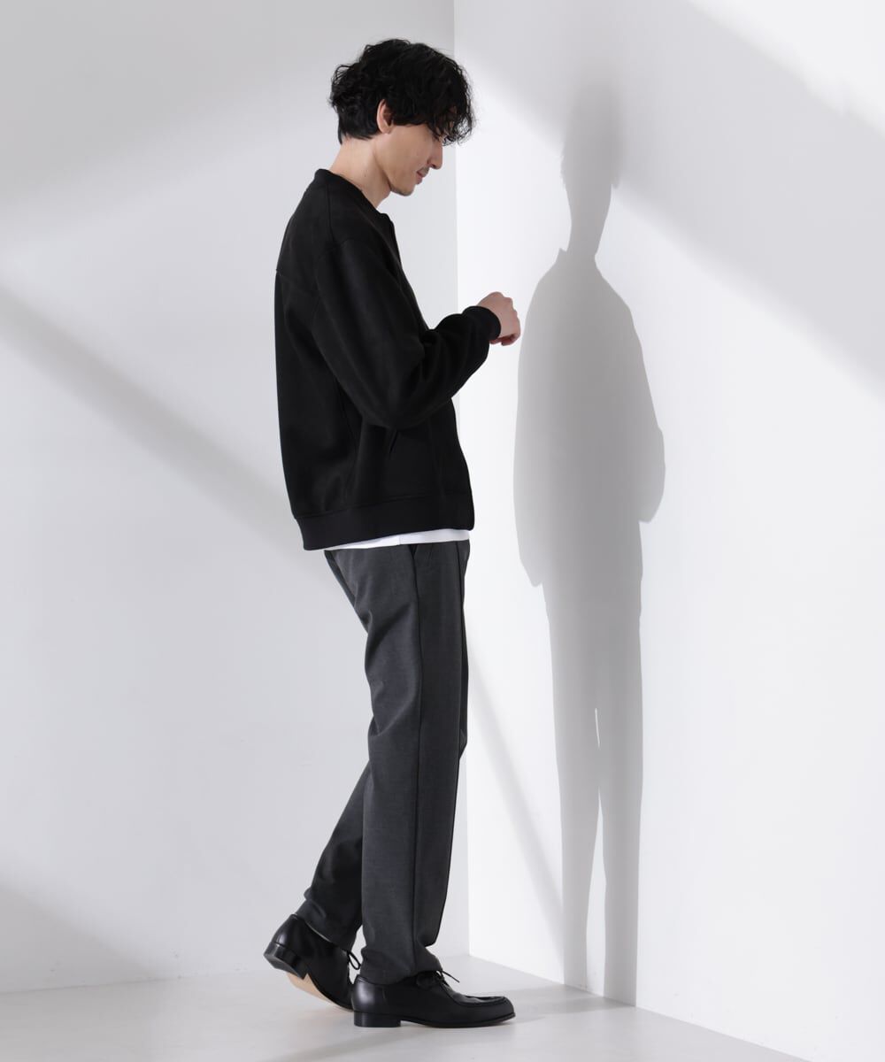 nano･universe「フェイクスエードMA-1」|ブルゾン・スタジャン|