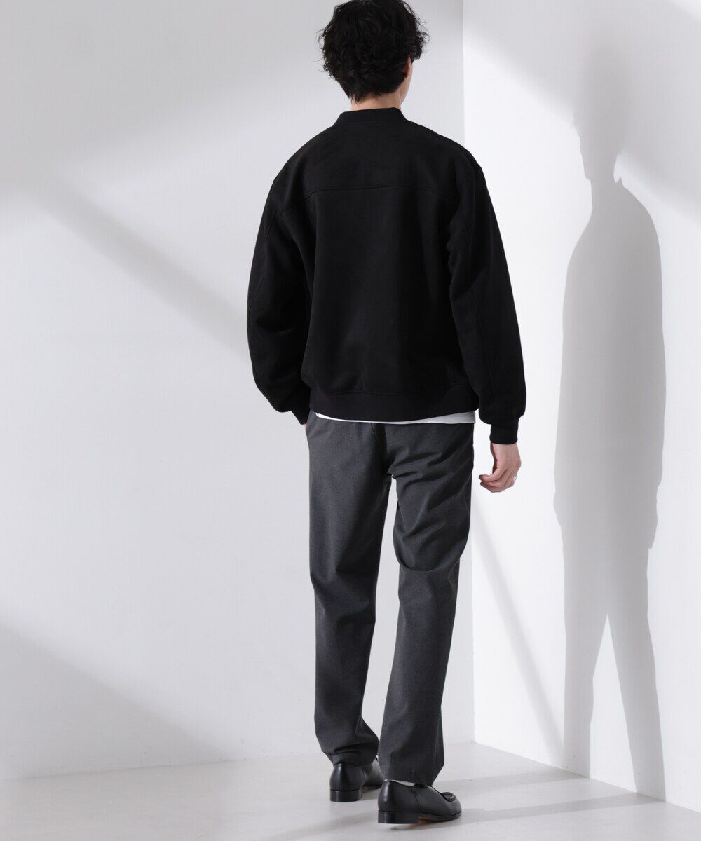 nano･universe「フェイクスエードMA-1」|ブルゾン・スタジャン|