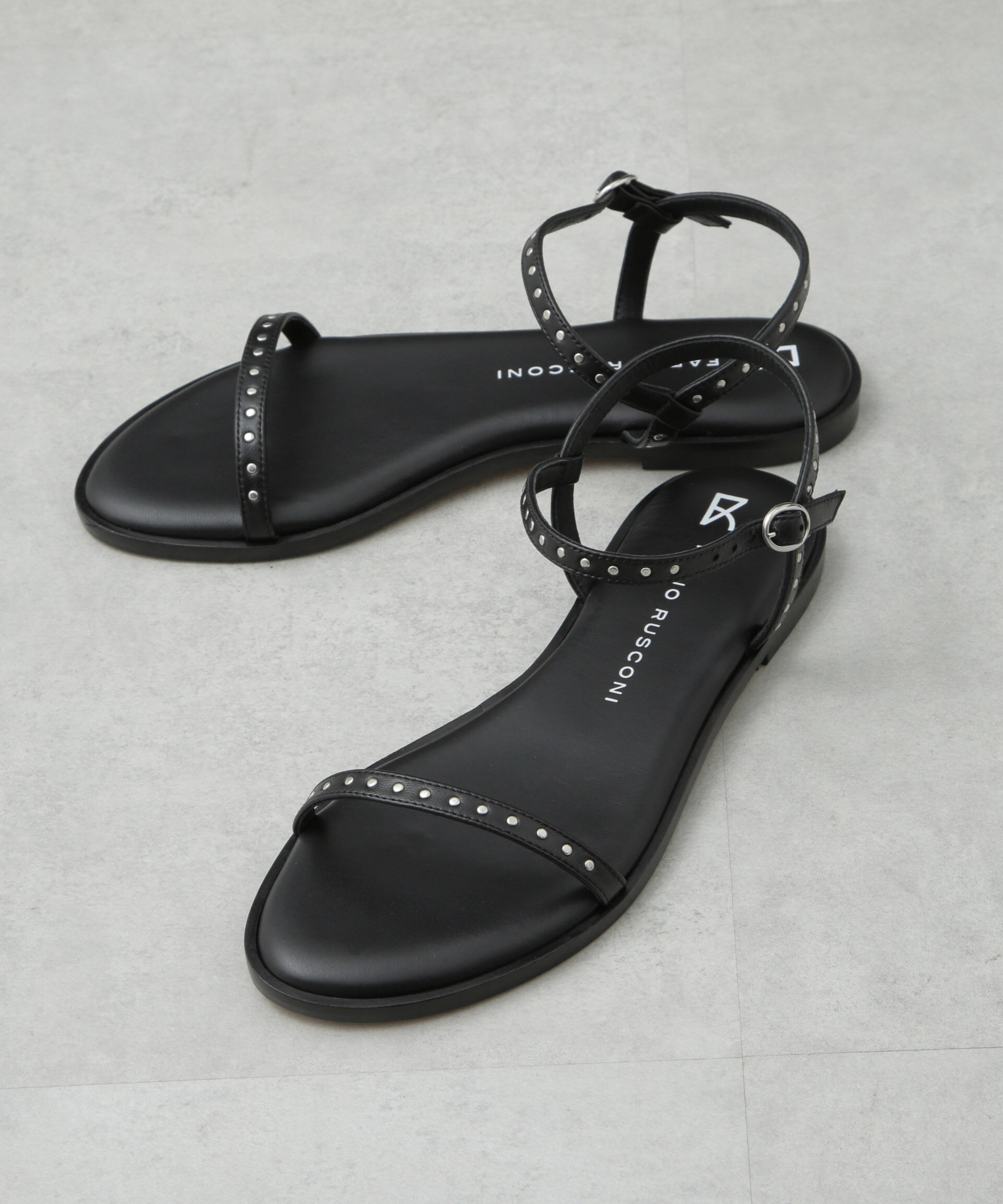 nano･universe「FABIO RUSCONI/スタッズサンダル」|サンダル|