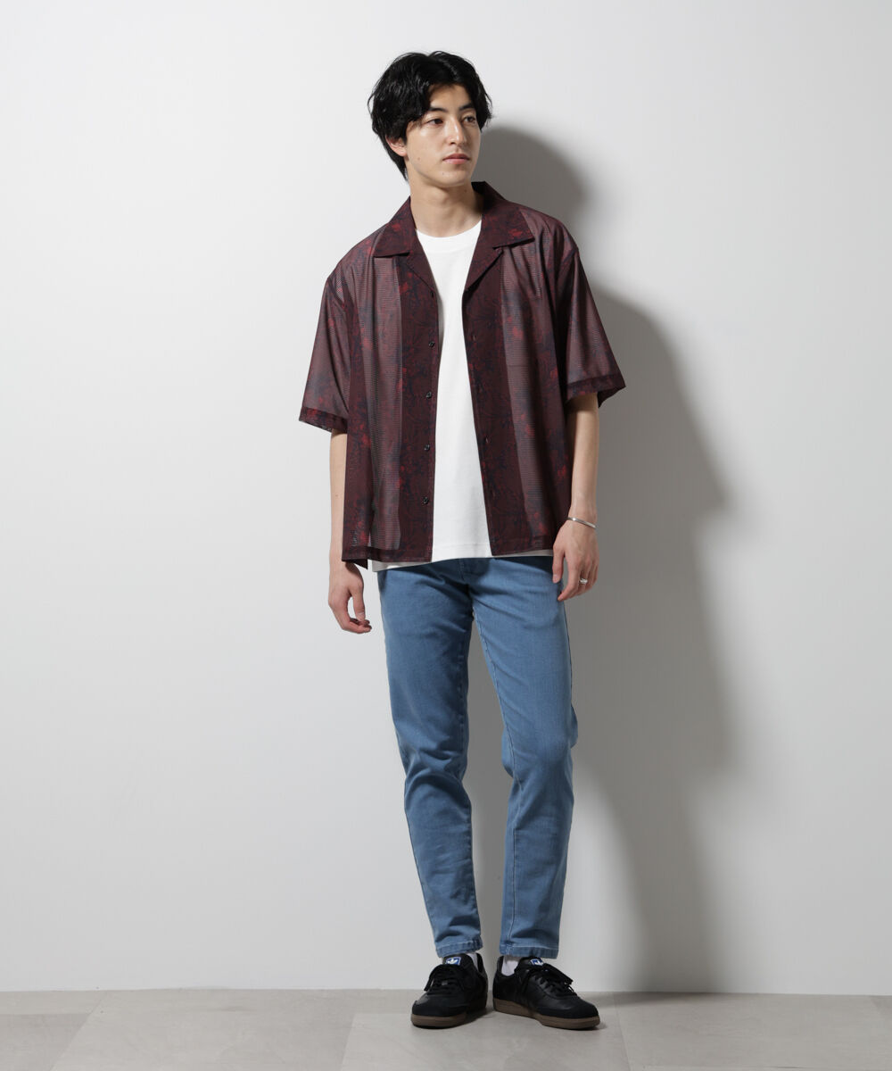 nano･universe「 NORMANBROS/NORMANBROS別注 ストレッチイージーデニム」|チノ|