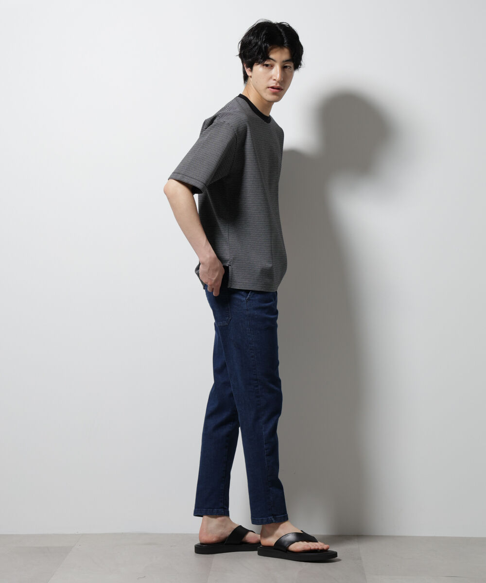 nano･universe「 NORMANBROS/NORMANBROS別注 ストレッチイージーデニム」|チノ|