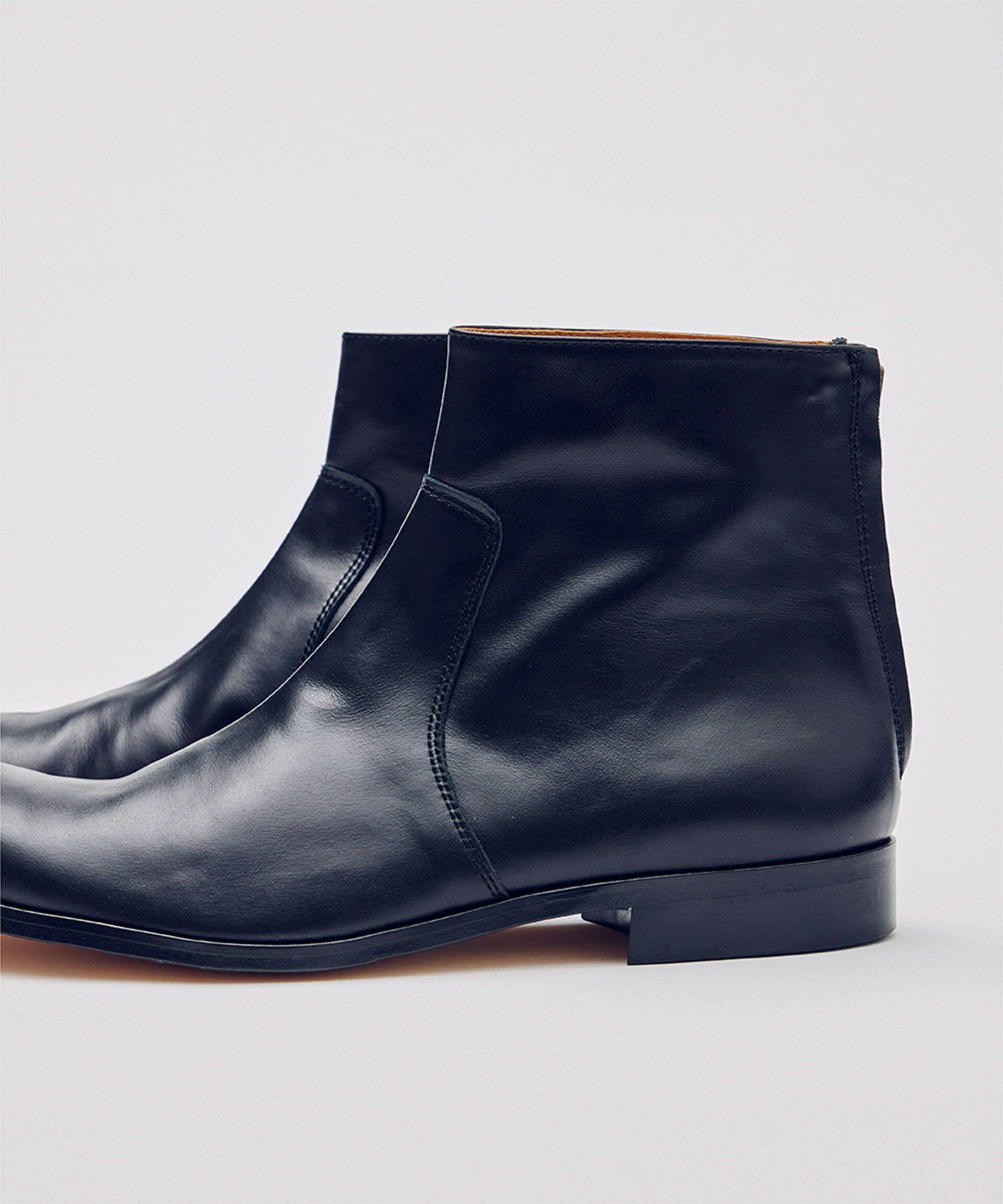 nano･universe「PADRONE THE STANDARD LINE/別注 BACK ZIP BOOTS / バックジップブーツ」|ショートブーツ|