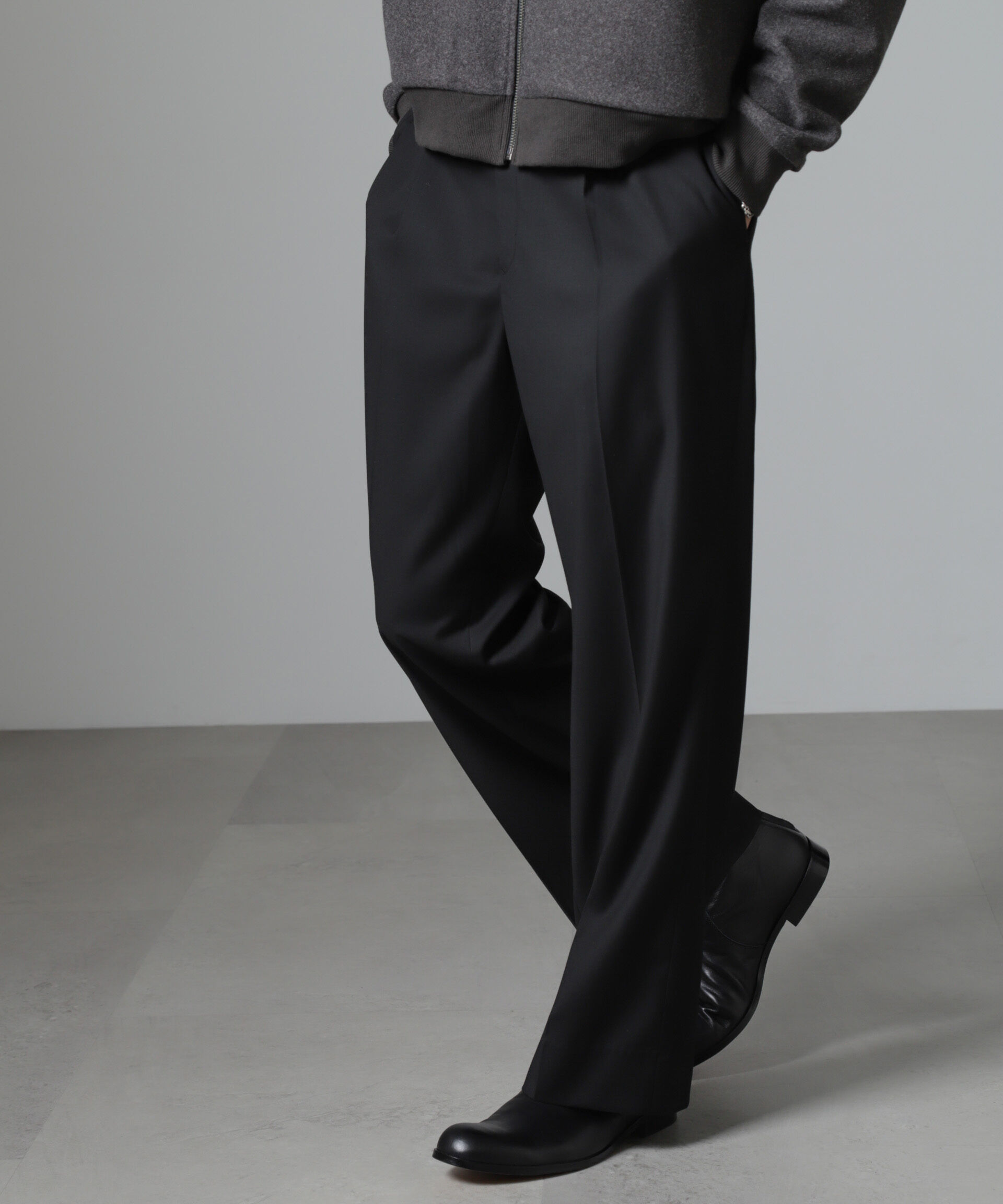 nano･universe「PADRONE THE STANDARD LINE/別注 BACK ZIP BOOTS / バックジップブーツ」|ショートブーツ|