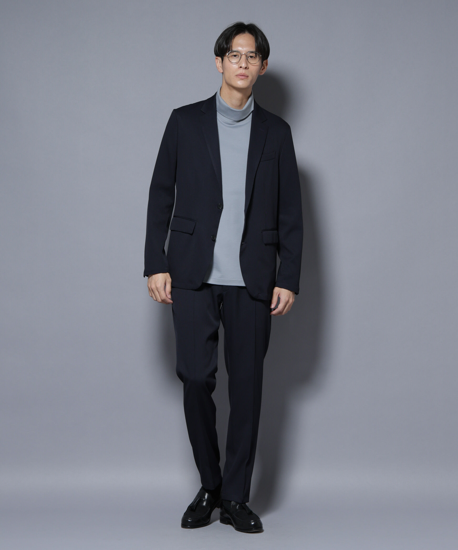 nano･universe「「N TROUSERS BASIC」 シャドーストライプパンツ(セットアップ可)」|スーツ|