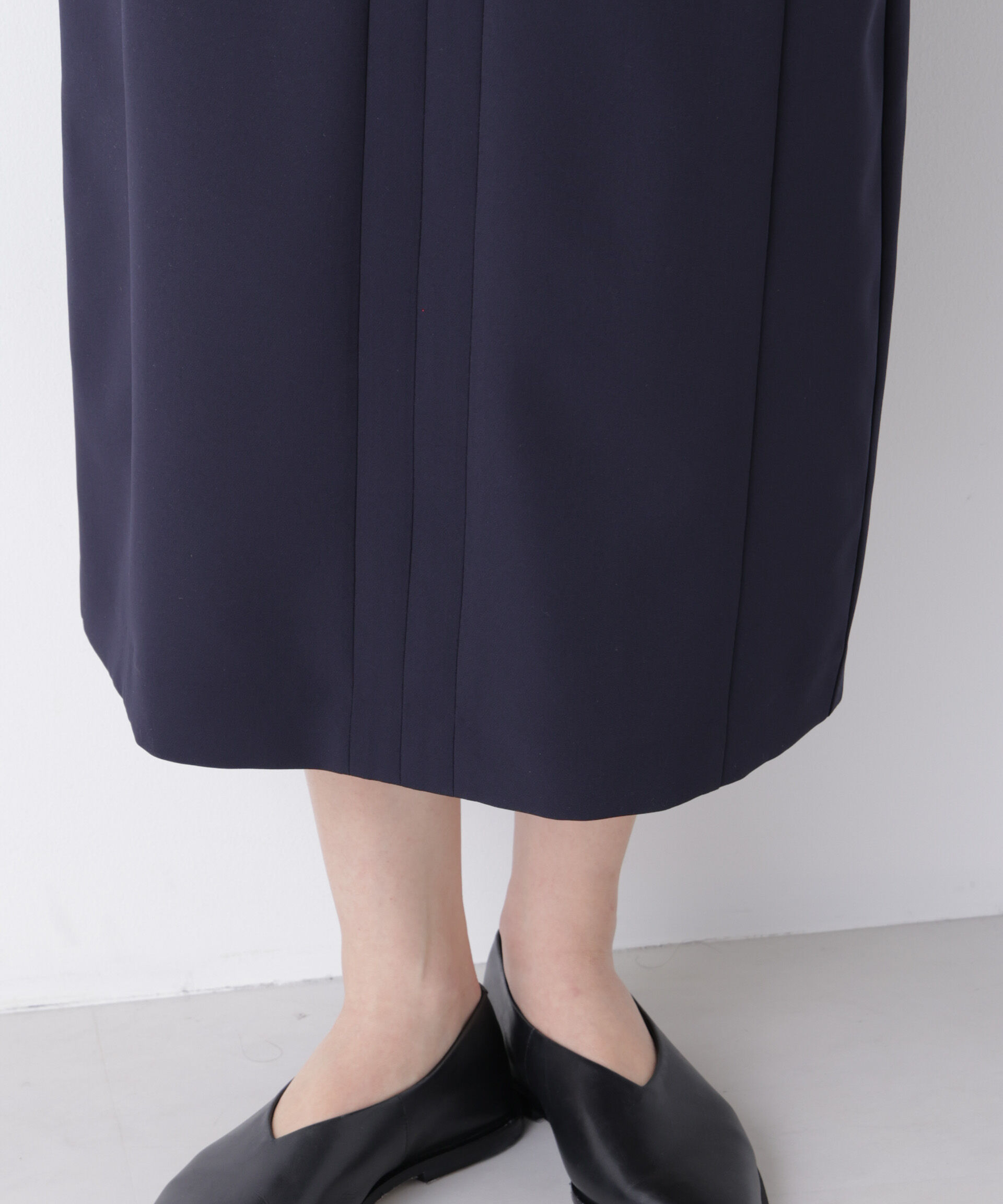 nano･universe「デイリーファンクション サイドベルトキーネックワンピース(セットアップ可)」|ワンピース|