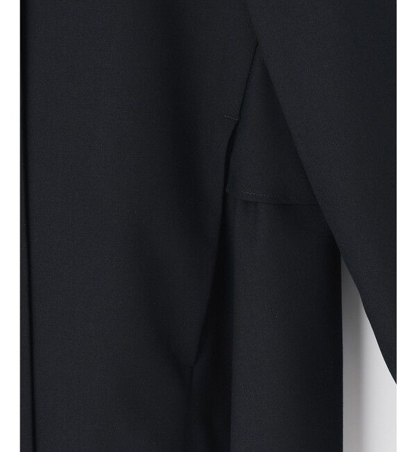 組曲「【KUMIKYOKU NAVY】ウーステッドライトトロ ジャケット」|ノーカラージャケット|