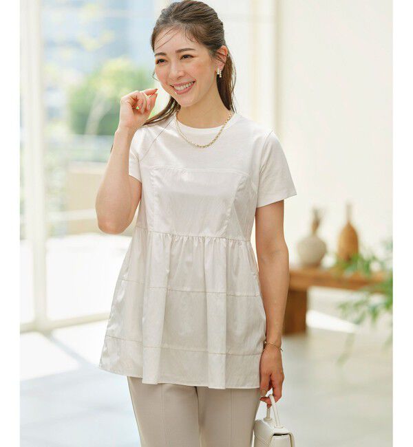 組曲「【接触冷感】ビスチェレイヤードTシャツ」|Tシャツ・カットソー|