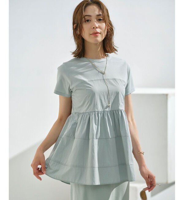 組曲「【接触冷感】ビスチェレイヤードTシャツ」|Tシャツ・カットソー|