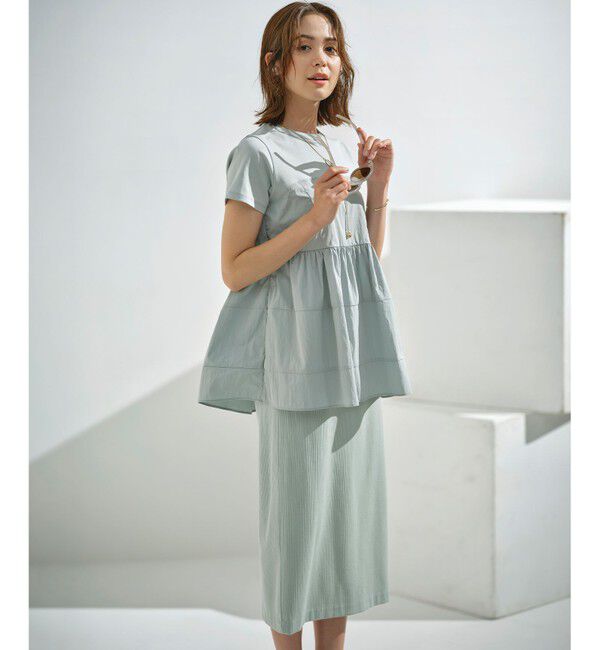 組曲「【接触冷感】ビスチェレイヤードTシャツ」|Tシャツ・カットソー|