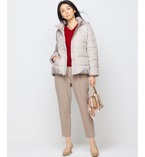 組曲「ライトタフタショートダウンコート」|ダウン|