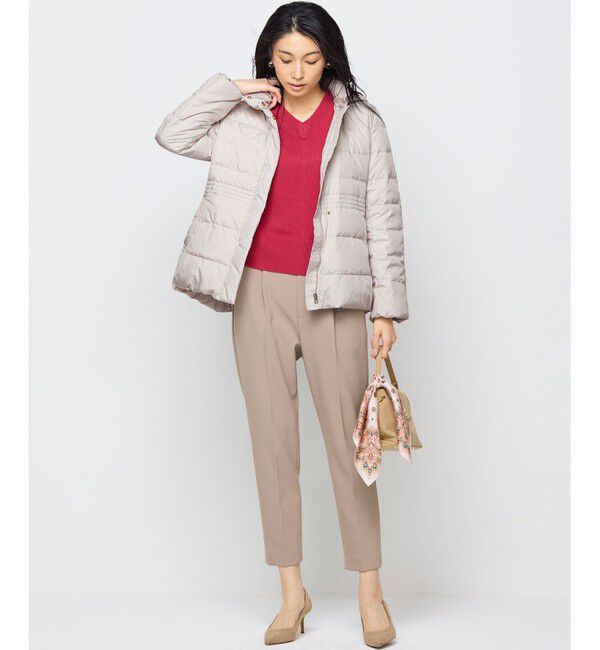 組曲「ライトタフタショートダウンコート」|ダウン|