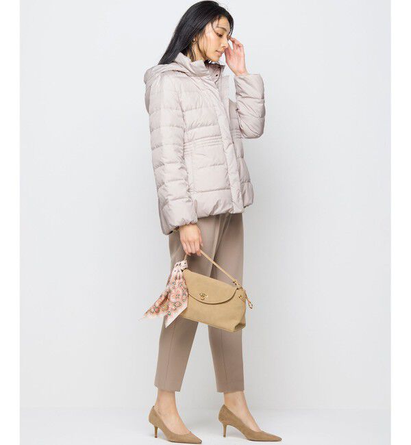 組曲「ライトタフタショートダウンコート」|ダウン|