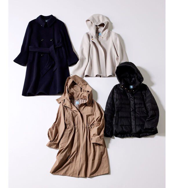 組曲「ライトタフタショートダウンコート」|ダウン|