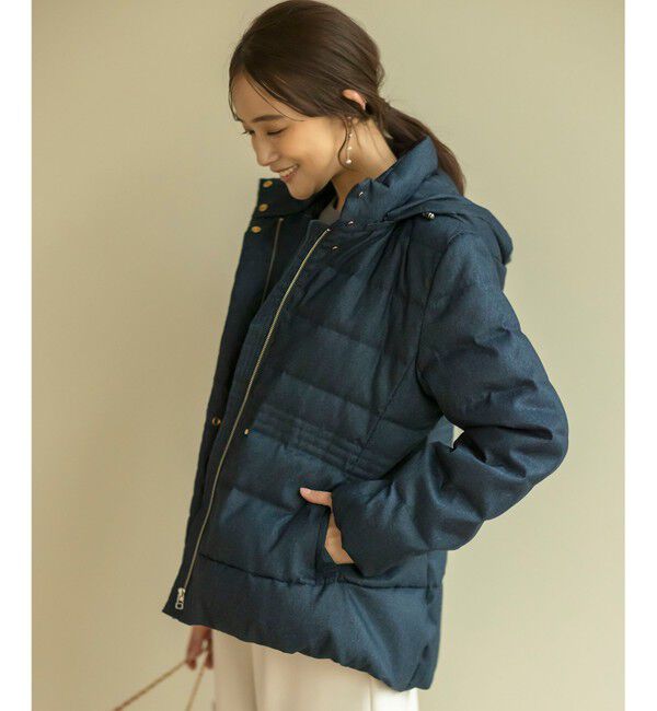 組曲「ライトタフタショートダウンコート」|ダウン|