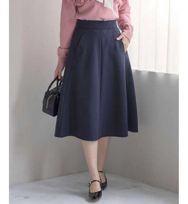 組曲「【WEB限定カラーあり】GEMINI フレアスカート」|スカート|ネイビー系