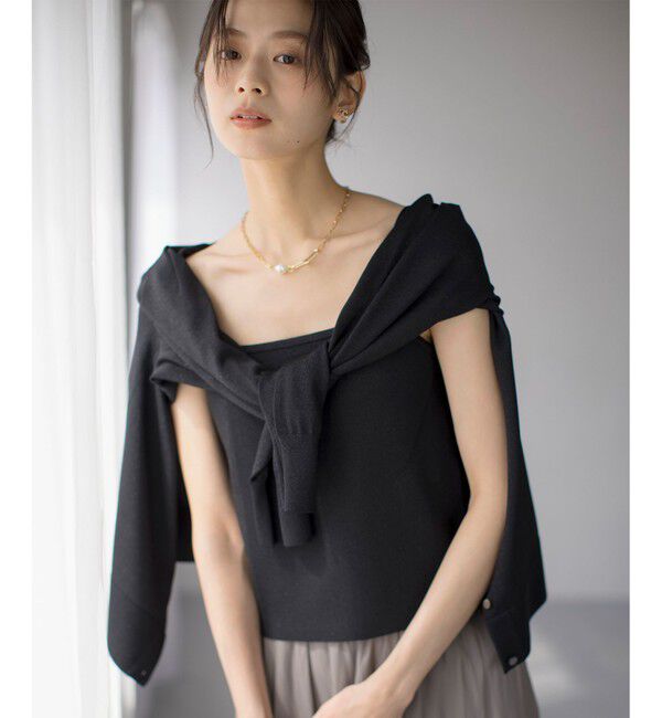 組曲「ラメニット アンサンブル」|カーディガン|