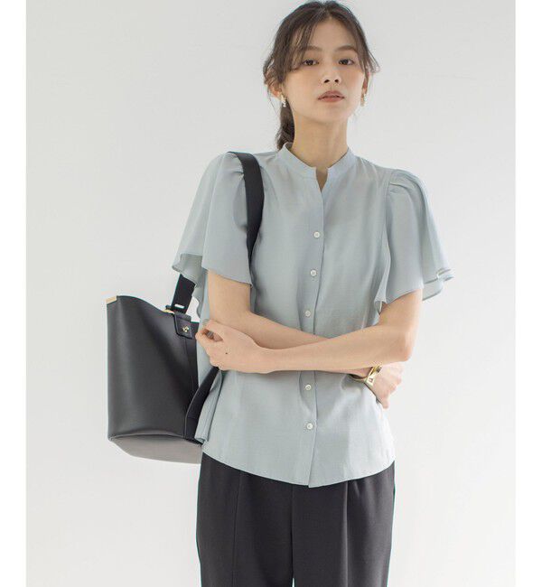 組曲「【WEB限定】ヴィンテージジョーゼットスキッパー ブラウス」|シャツ・ブラウス|