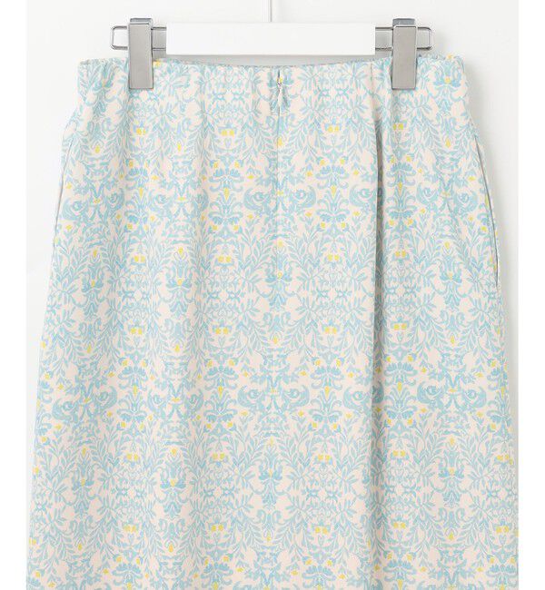 自由区「【洗える】ダマスクフローラルプリント スカート」|スカート|