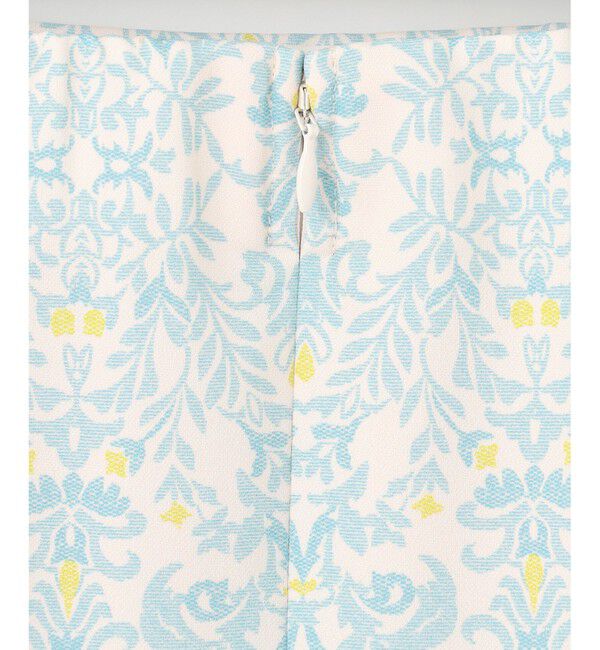 自由区「【洗える】ダマスクフローラルプリント スカート」|スカート|