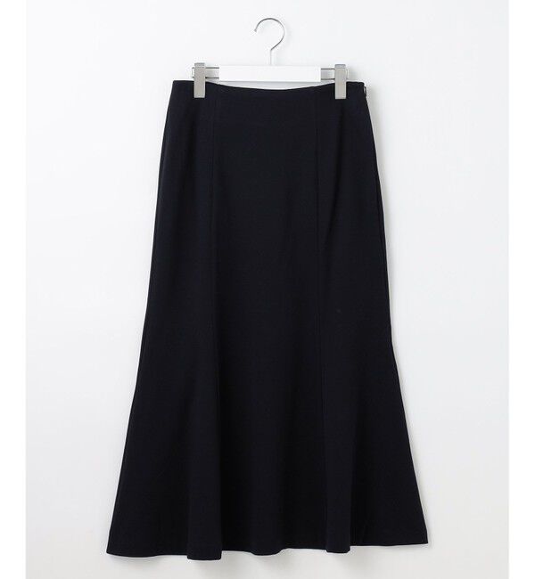自由区「【セットアップ対応・洗える】エアーポンチ スカート」|スカート|ネイビー