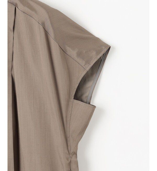 自由区「【洗える】シルキータック ワンピース」|ワンピース|