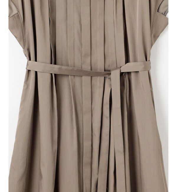 自由区「【洗える】シルキータック ワンピース」|ワンピース|