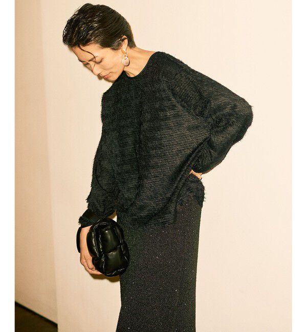 自由区「【カタログ掲載】スパンコールストレッチ スカート」|スカート|