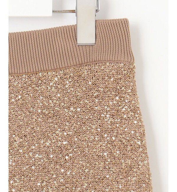 自由区「【カタログ掲載】スパンコールストレッチ スカート」|スカート|