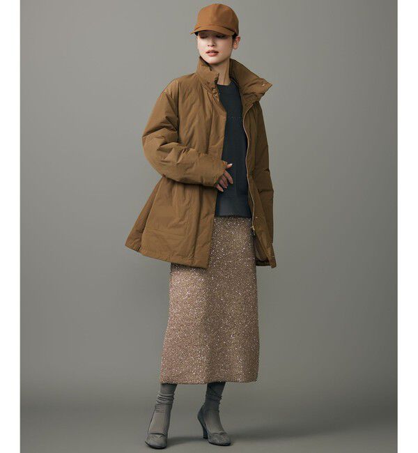 自由区「【カタログ掲載】スパンコールストレッチ スカート」|スカート|