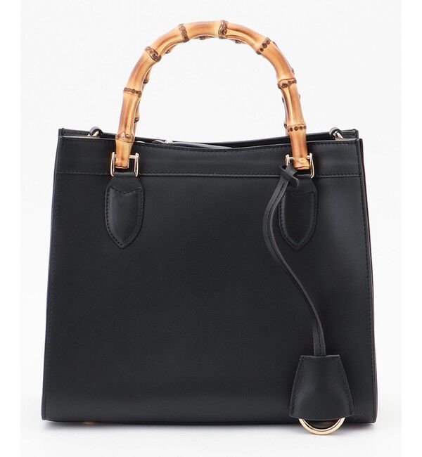 23区「【CLASSY.12月号掲載】RAFFINATA バンブー トートバッグ」|ショルダー・メッセンジャー|ブラック系