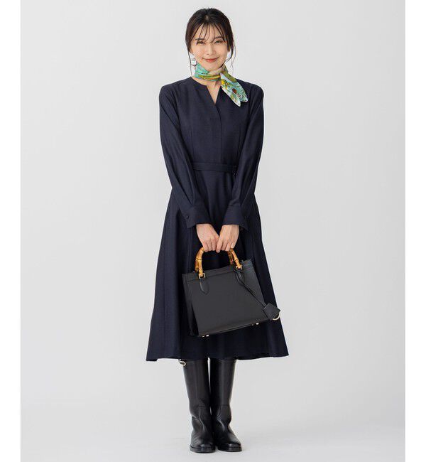 23区「【CLASSY.12月号掲載】RAFFINATA バンブー トートバッグ」|ショルダー・メッセンジャー|