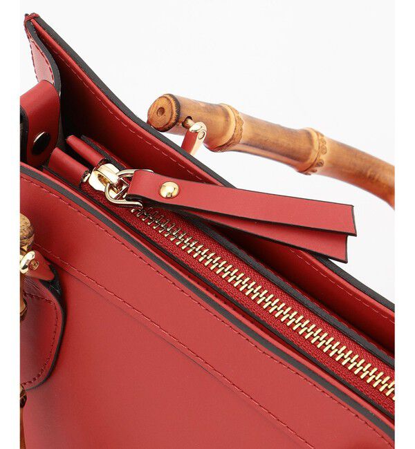 23区「【CLASSY.12月号掲載】RAFFINATA バンブー トートバッグ」|ショルダー・メッセンジャー|