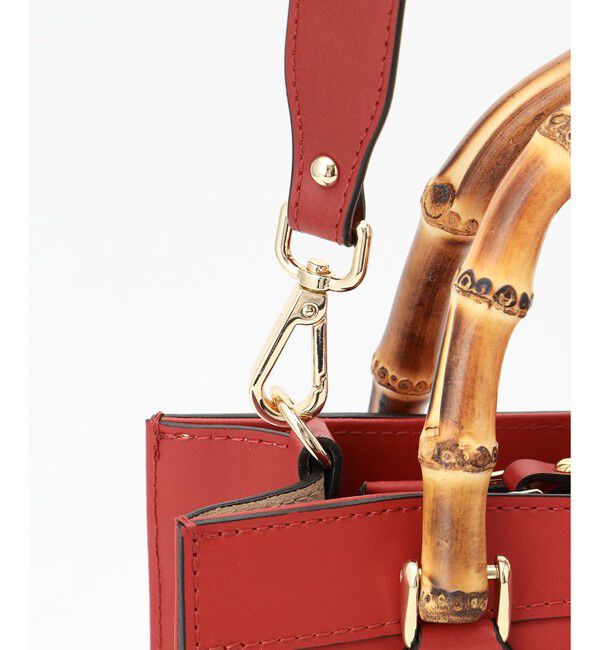 23区「【CLASSY.12月号掲載】RAFFINATA バンブー トートバッグ」|ショルダー・メッセンジャー|