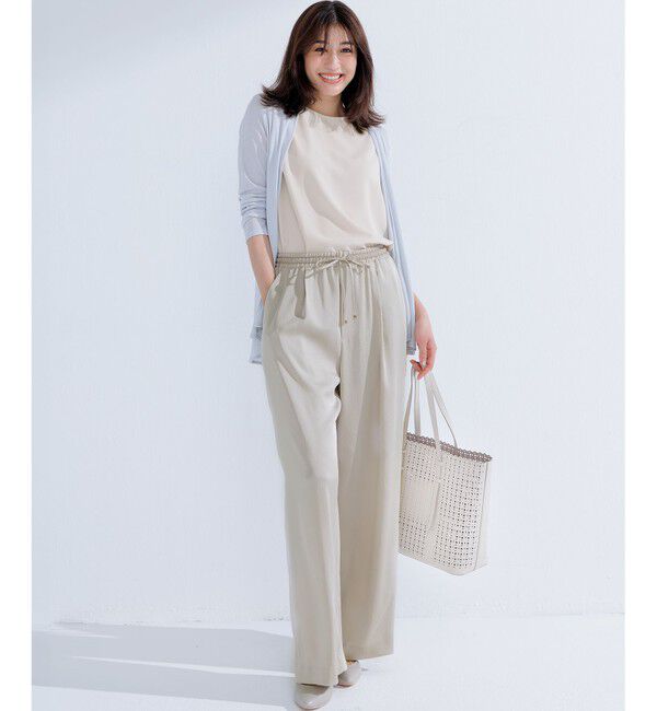 23区「【新色追加/UVケア/接触冷感】マルチ機能 シアー ショート カーディガン」|カーディガン|