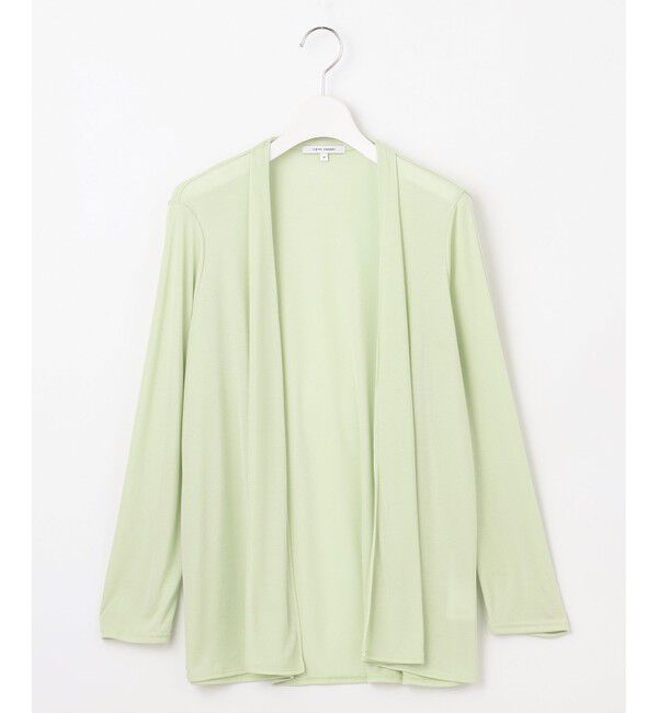 23区「【新色追加/UVケア/接触冷感】マルチ機能 シアー ショート カーディガン」|カーディガン|