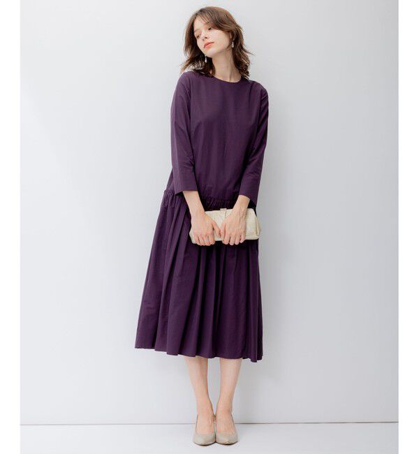 23区「【APPLAUDIR】ソフトタフタ ドレス」|ドレス|