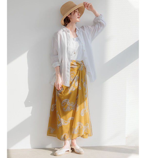 23区「【Oggi8月号掲載/洗える】LIBECO ベーシック シャツ」|シャツ・ブラウス|