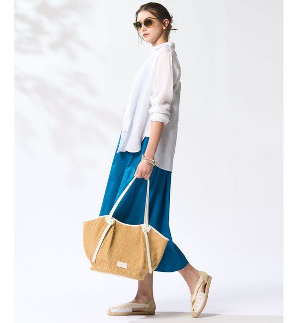 23区「【Oggi8月号掲載/洗える】LIBECO ベーシック シャツ」|シャツ・ブラウス|