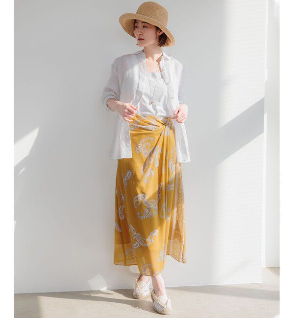 23区「【Oggi8月号掲載/洗える】LIBECO ベーシック シャツ」|シャツ・ブラウス|