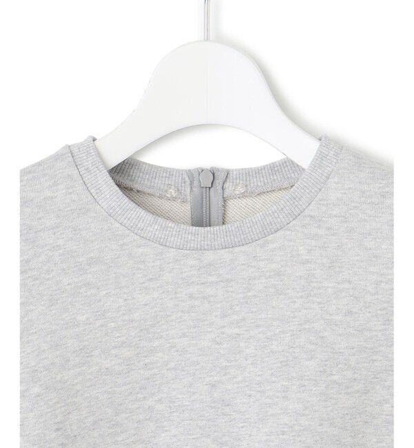 23区「【洗える】クリアコットンテリー ストライプフリル スウェット」|Tシャツ・カットソー|