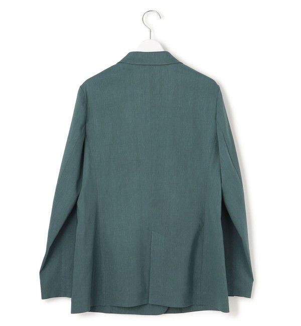 23区「【洗える】リネンレーヨンストレッチ ダブル ジャケット」|テーラードジャケット|