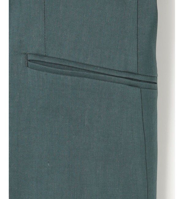 23区「【洗える】リネンレーヨンストレッチ ダブル ジャケット」|テーラードジャケット|