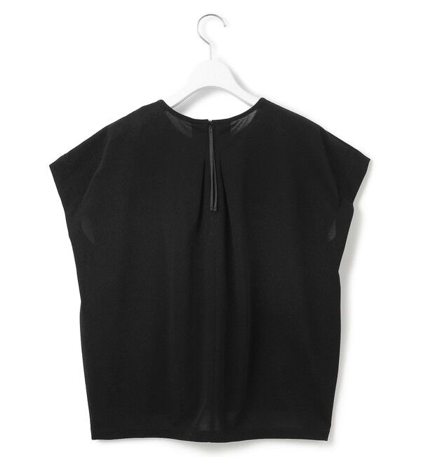 23区「【接触冷感/洗える】ツイストコットンプレーティング タックデザイン カットソー」|Tシャツ・カットソー|