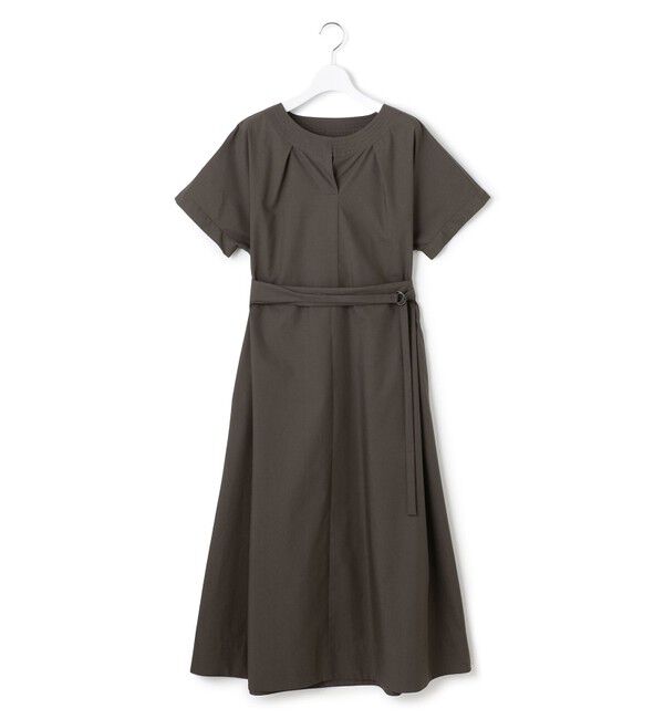 23区「【一部店舗限定/UVカット/洗える】タイプライター サック風 ワンピース」|ワンピース|