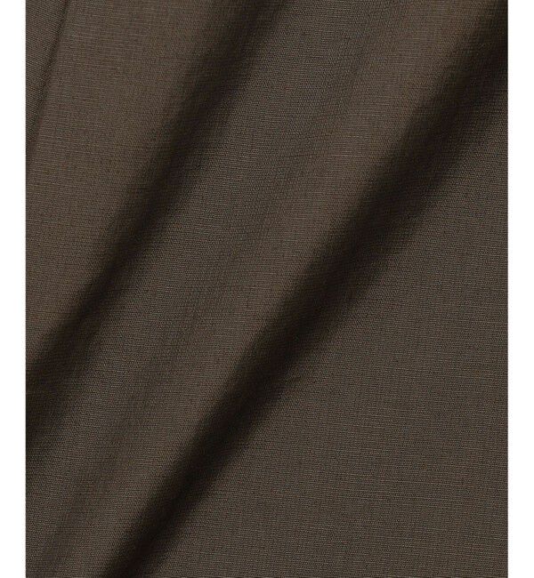 23区「【洗える】ナイロンコットンポプリン タック スカート」|スカート|