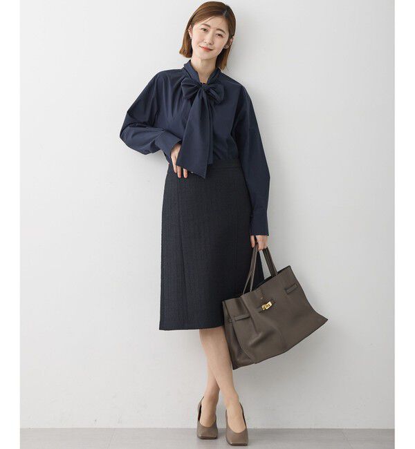 23区「ライトシャインツイード スカート」|スカート|